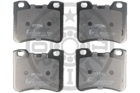 Тормозные колодки дисковые Optimal BP-12720