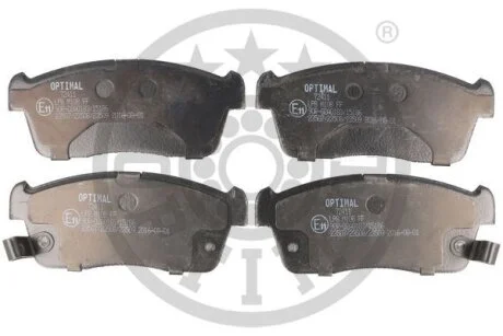 Тормозные колодки дисковые Optimal BP-72411
