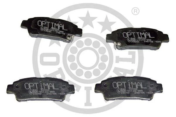 Тормозные колодки дисковые Optimal BP-82002 (фото 1)
