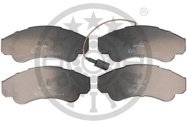 Гальмівні колодки дискові Optimal BP-95901 (фото 1)