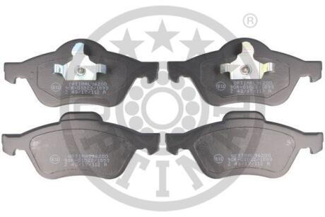 Гальмівні колодки дискові Optimal BP-96200