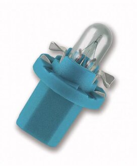 Лампа допоміжн. освітлення 12V 1.2W BX8.5d OSRAM 2721MFX