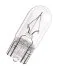 Лампа допоміжн. освітлення W3W 12V 3W W2,1x9,5d (вир-во) OSRAM 2821 (фото 2)