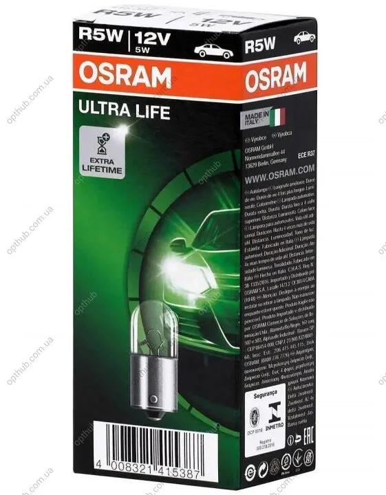 Автомобільна лампа OSRAM 5007ULT (фото 1)