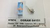 Лампа фарна H3 12v 55w Pк22s (вір-во) OSRAM 64151 (фото 1)