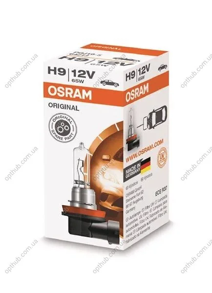 Лампа фарная H9 65w 12v Pgj19-5 (произ-во) OSRAM 64213 (фото 1)