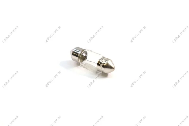 Лампа софітна допоможе. освітлення C10W 12V 10W SV8.5-8 (вир-во) OSRAM 6438 (фото 1)