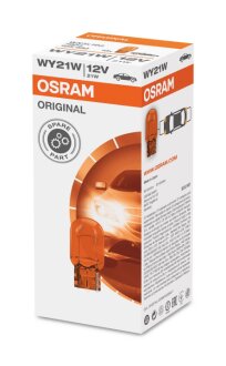 Лампа розжарювання 21W 12V WX3X16D ORIGINAL OSRAM 7504