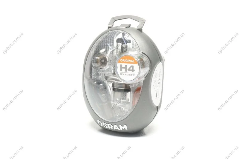 Лампа фарная (набор) H4 12V 60/55W P43t (выр-во) OSRAM CLKMH4 (фото 1)