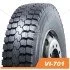 Шина 9,00R20 144/142K (16PR) VI-701 з камерою та обідною стрічкою Ovation 90020VI701 (фото 1)