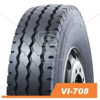 Шина 9,00R20 144/142К (16PR) VI-708 с камерой и обеденной лентой Ovation 90020VI708
