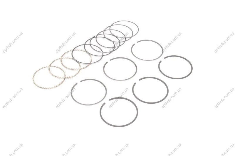 Кільця поршневі /к-т на 3 поршні /STD/UNLEADED TICO 3pcs. 68,5 мм 1,2 x 1,5 x 2 (вир-во PMC-ESSENCE) C.I.U PARTS-MALL HCIC-001S (фото 1)
