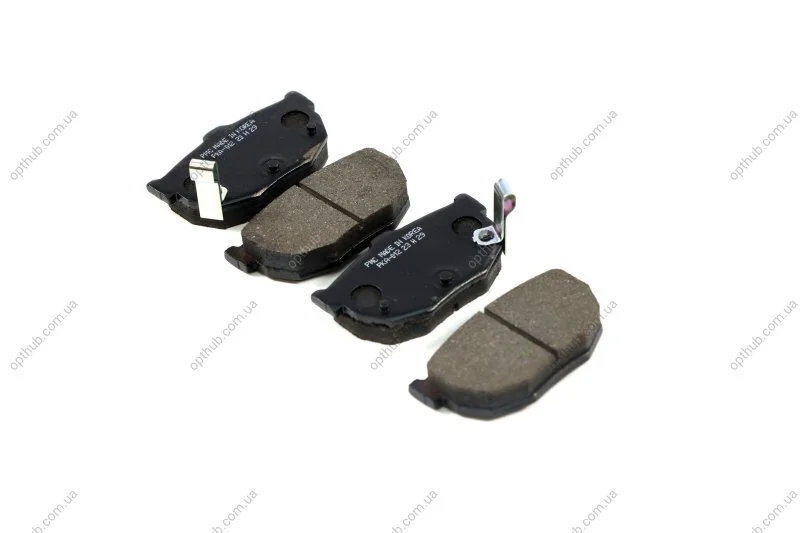 Колодка гальм. диск. NISSAN 300ZX Z31 83-89 (вир-во) PARTS-MALL PKA-012 (фото 1)