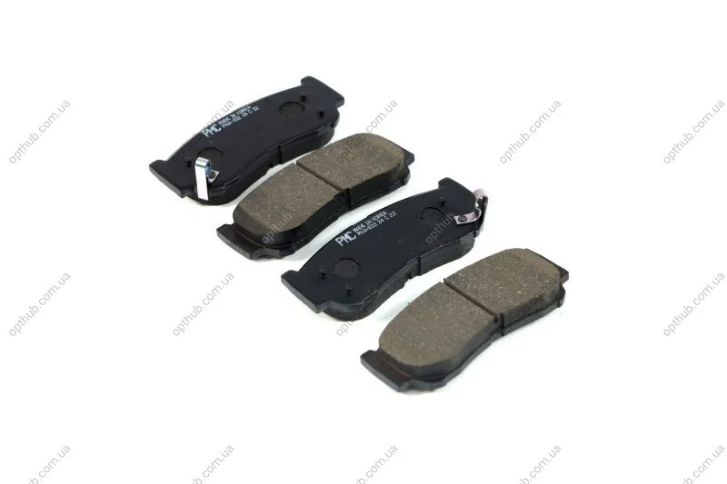 Колодка гальм. диск. HYUNDAI SANTAFE(CM) 05MY(-SEP 2006) (вир-во) PARTS-MALL PKA-032 (фото 1)