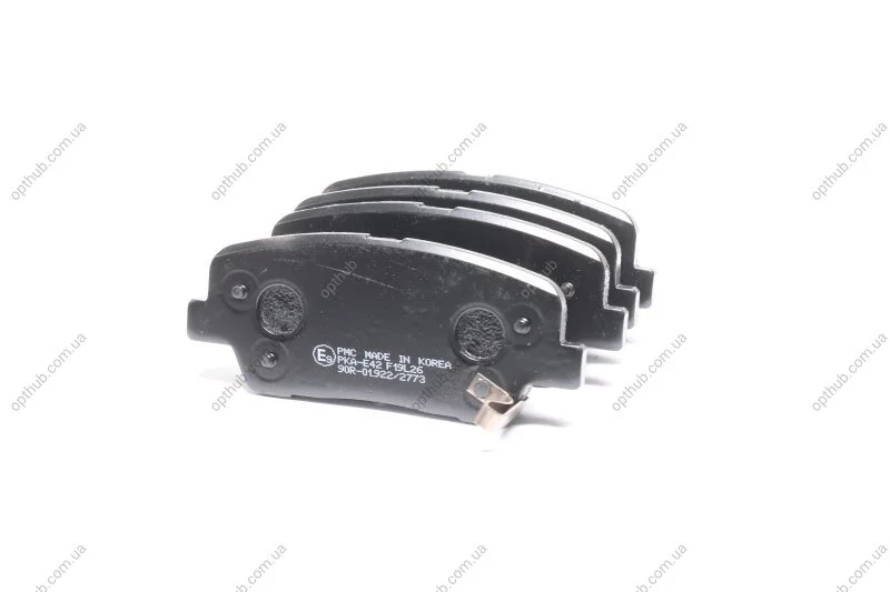 Колодки гальмівні дискові (вир-во) PARTS-MALL PKA-E42 (фото 1)