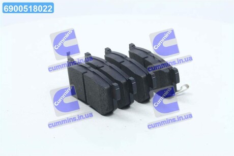 Колодка гальм. диск. SSANGYONG NEW KORANDO(KJ) PARTS-MALL PKD-004