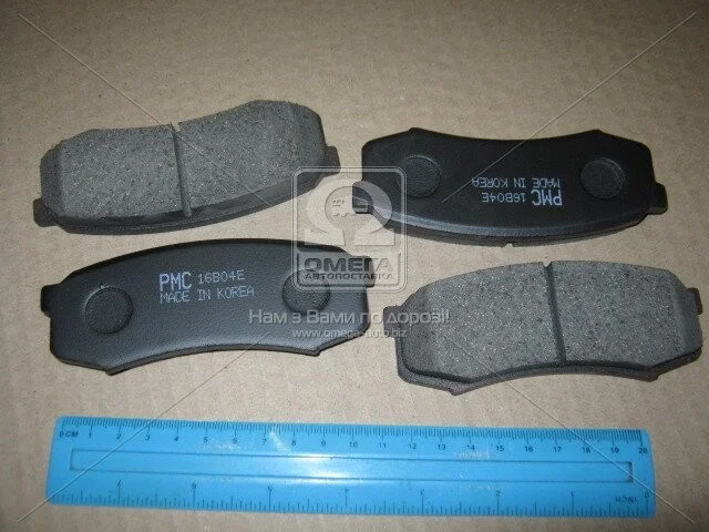 Колодка торм. диск. MITSUBISHI PAJERO G4 06- (пр-во) C.I.U PARTS-MALL PKF-028 (фото 1)