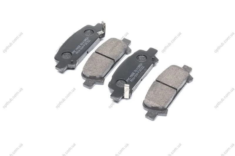 Колодка гальм. SUBARU FORESTER (вир-во) PARTS-MALL PKN-004 (фото 1)