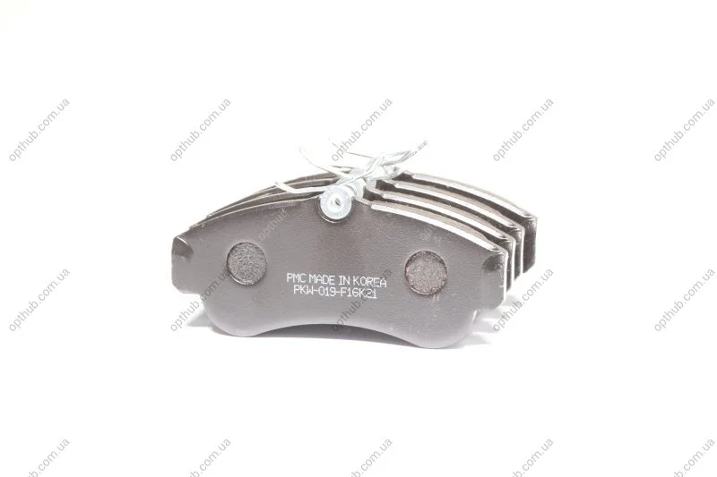 Колодка гальм. NISSAN PRIMERA передн. (виробництво) PARTS-MALL PKW-019 (фото 1)