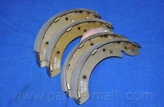 Гальмівні колодки барабанні (вир-во Parts-Mall) PARTS-MALL PLA-003