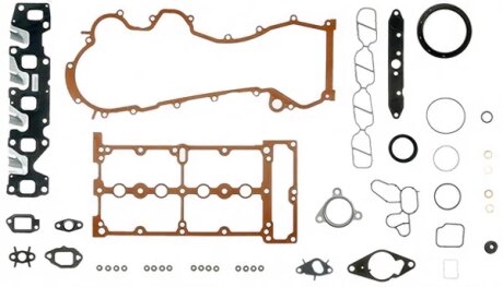 Комплект прокладок з різних матеріалів FULL БЕЗ ПР. Г/Б FIAT/LANCIA 1.3D 199A3.000 2005-> -ua Payen FD5820