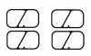 Комплект прокладок гумових КОЛЛ. IN (SET)FIAT/LANCIA/OPEL 1.3D/JTD 199A3/199B1/229A3/A13DTE/A13DTR/A13F Payen HA5073 (фото 1)