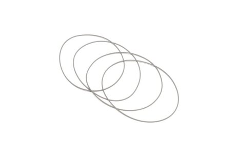 Комплект прокладок, гільза циліндра XU5/XU7JP4/XU9 (4 кільця) Payen HR566