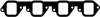 Прокладка впускного колектора FORD MAVERICK NISSAN CABSTAR, CABSTAR E, NAVARA, PATHFINDER II, PICK UP, TERRANO I, TERRANO II, TRADE, URVAN, ATLEON, ECO-T, L, D01 BMC LEVEND, LEVEND II 2.3D-D Payen JC805 (фото 1)