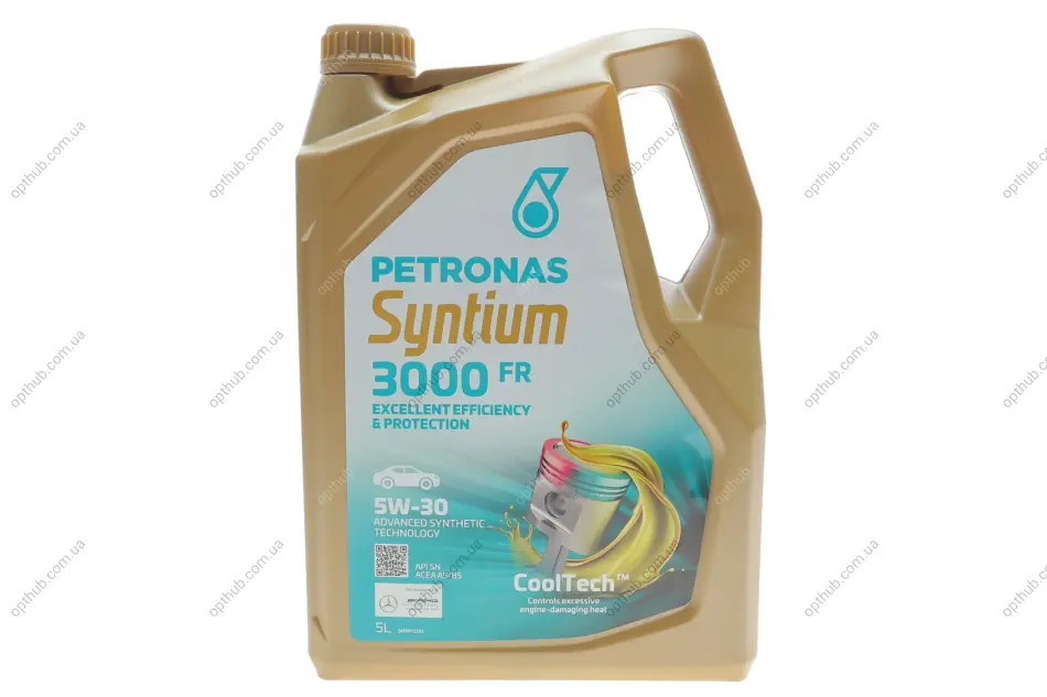 Олива моторна SYNTIUM 3000 FR 5W-30 SN (5L) Petronas 70260M12EU (фото 1)