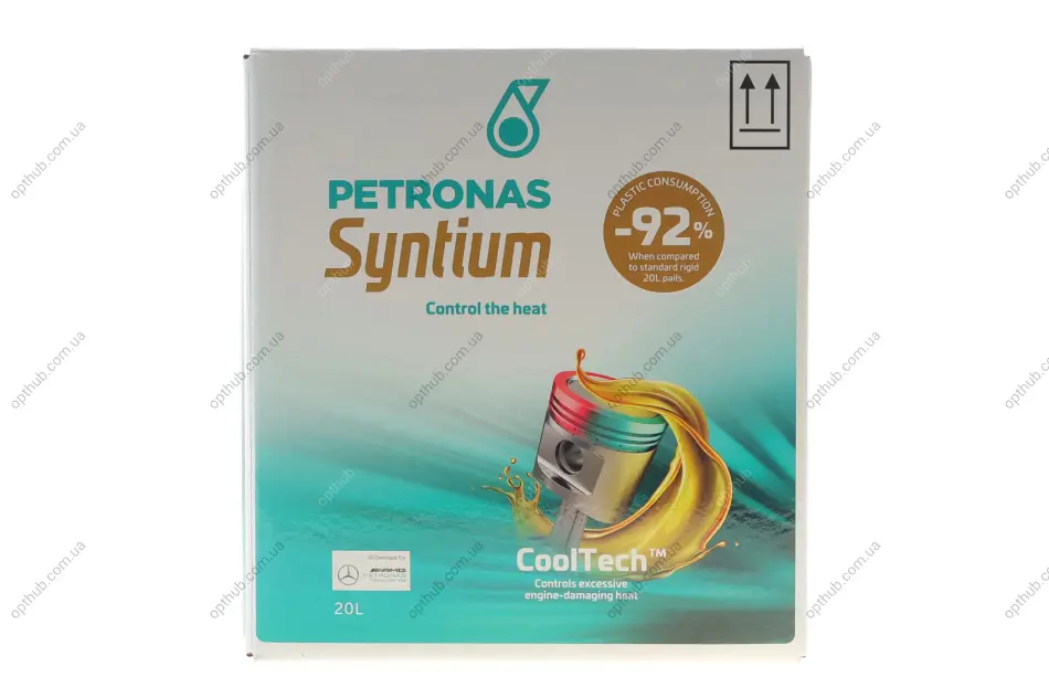 Олива моторна SYNTIUM 7000 LL 0W-20 SP (20L) Petronas 70719RY1EU (фото 1)