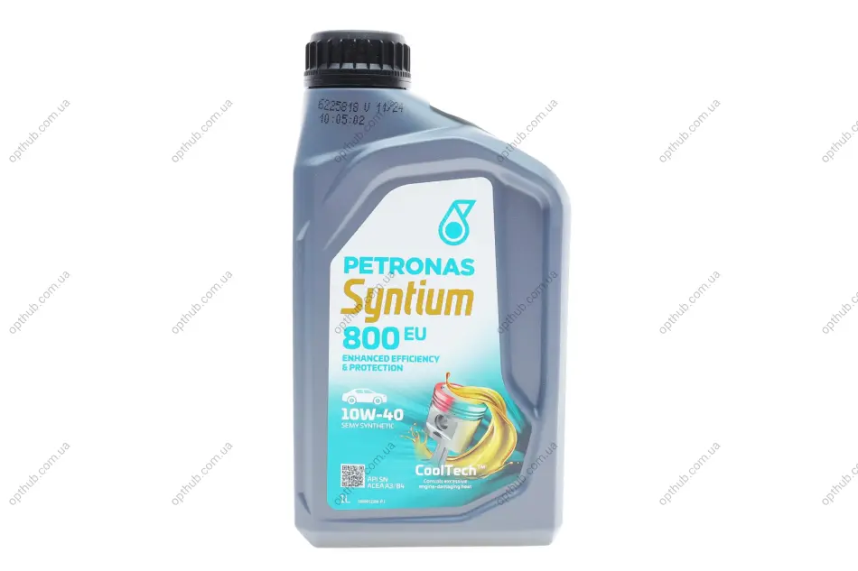 Масло моторное SYNTIUM 800 EU 10W-40 SN (1L) Petronas 70732E18EU (фото 1)