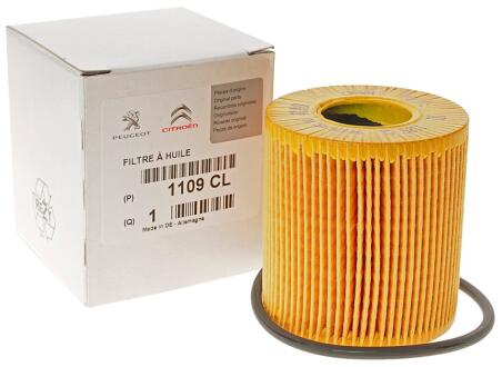 ФІЛЬТР МАСЛЯНИЙ Peugeot/Citroen 1109CL