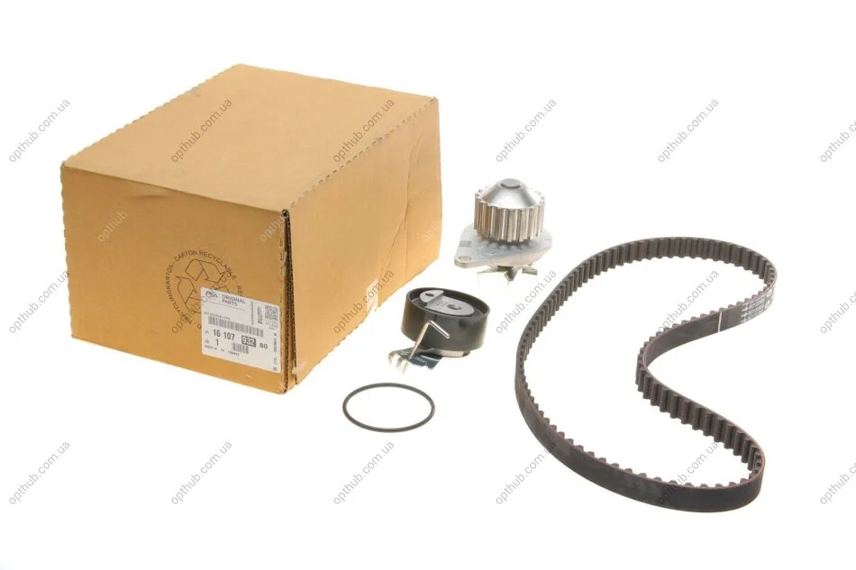 Комплект ГРМ + помпа Citroen Berlingo/Nemo/C2/C3/Peugeot 207/306/307/Partner 1.4i 96- (17x104z UA63 Peugeot/Citroen 1610793280 (фото 1)
