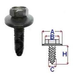 Болт М6Х100-20 Peugeot/Citroen 692254