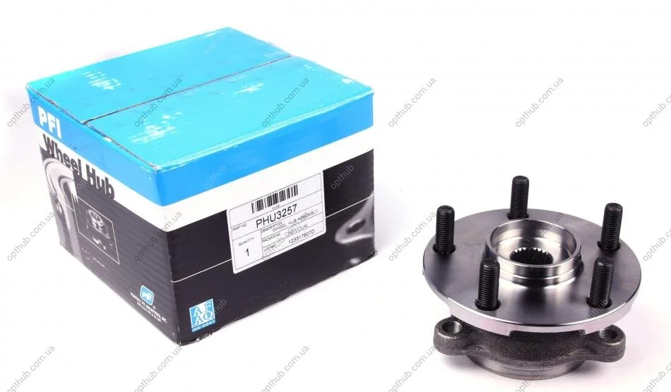 Подшипник ступицы (передней) Toyota Auris 09-/Avensis 08-/Corolla 06-/Rav4 05- UA63 PFI PHU3257 (фото 1)