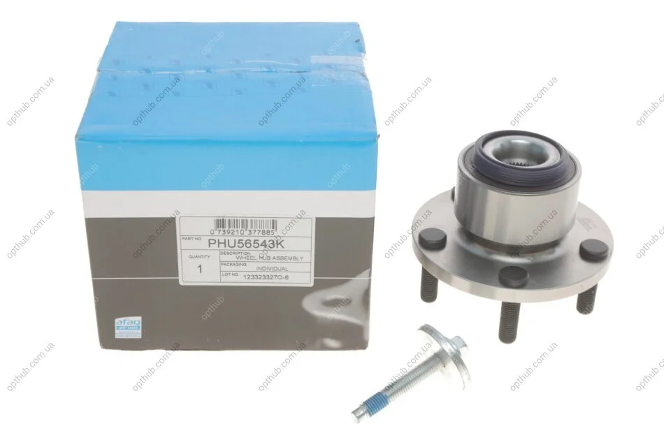 Підшипник маточини (передньої) Volvo S40/V50/C30/C70 04-13 UA63 PFI PHU56543K (фото 1)