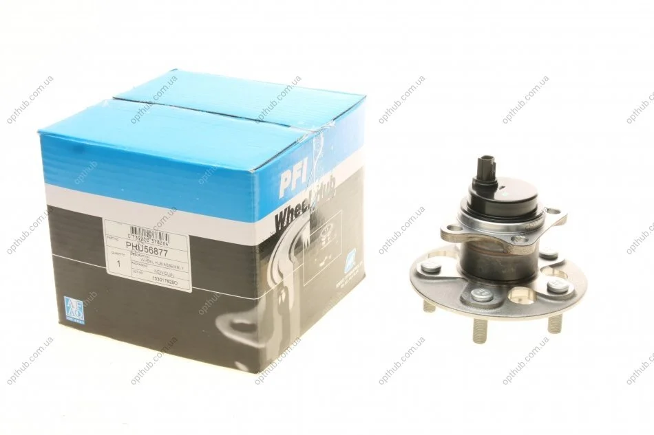 Підшипник маточини (задньої) Toyota Auris/Corolla 06-16 (+ABS) UA63 PFI PHU56877 (фото 1)