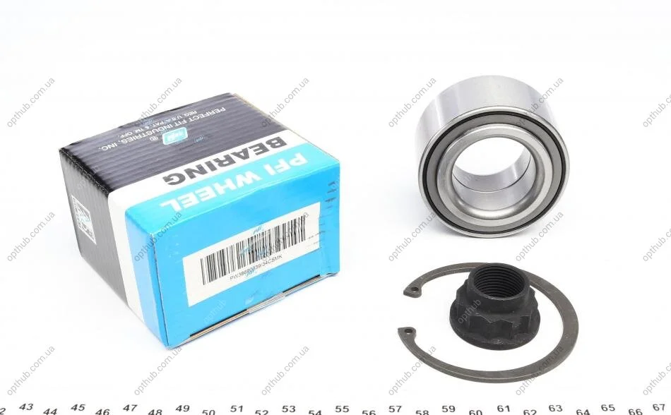 Підшипник маточини (передньої) Citroen C1/Peugeot 107/108 05- (+ABS) UA63 PFI PW38690039/34CSMK (фото 1)