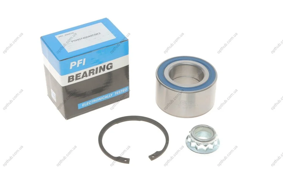 Подшипник ступицы (передней) Skoda Octavia -03/VW Bora/Golf IV/Amulet (40x74x40) UA63 PFI PW40740040CSK2 (фото 1)