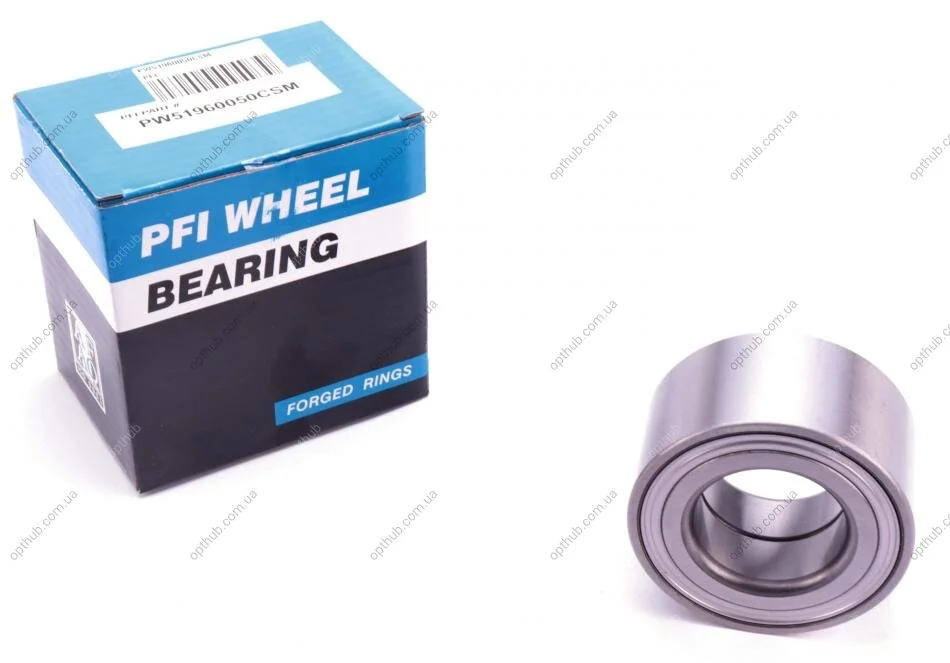 Підшипник маточини (передньої/задньої) VW Touareg 02-10 (+ABS) (51x96x50) UA63 PFI PW51960050CSM (фото 1)