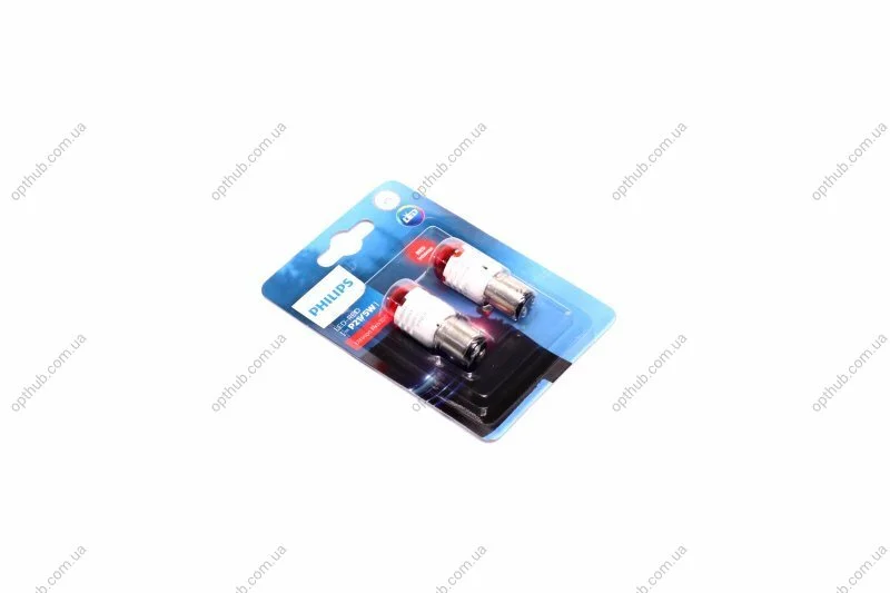 Лампа світлодіодна P21/5 LED red Ultinon Pro3000 12V, 0.8W/1.75W BAY15D 6000K(вир-во Philips) PHILIPS 11499U30RB2 (фото 1)