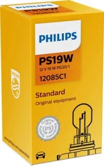 Автолампа 19W PS19W 12V 19W PG20/1 PHILIPS 12085C1