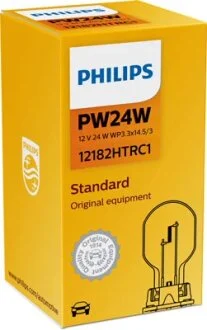 Автолампа 24W PW24W 12V 24W WP3,3X14,5/3 PHILIPS 12182HTRC1