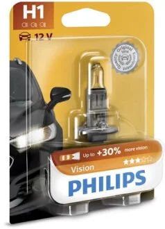 Лампа розжарювання H1premium 12v 55w P14,5s (вир-во Philips) PHILIPS 12258PRB1