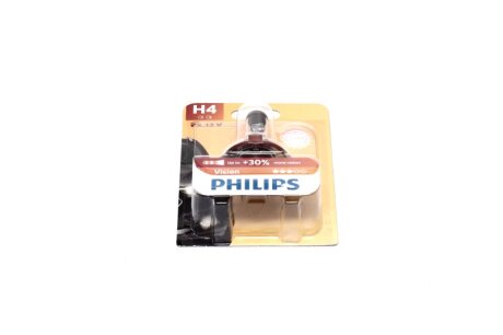 Лампа розжарювання H4Premium12V 60/55W P43t-38 PHILIPS 12342PRB1