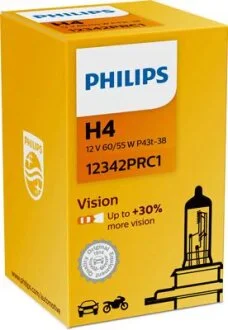 Автолампа галогенова 60/55W PHILIPS 12342PRC1
