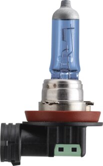 Лампа розжарювання H11 12V 55W PGJ19-2 Cristal Vision 1шт blister 4300K PHILIPS 12362CVB1