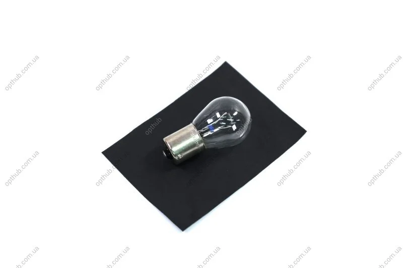 Лампа розжарювання P21W 12V 21W BA15s LongerLife EcoVision (вир-во Philips) PHILIPS 12498LLECOCP (фото 1)