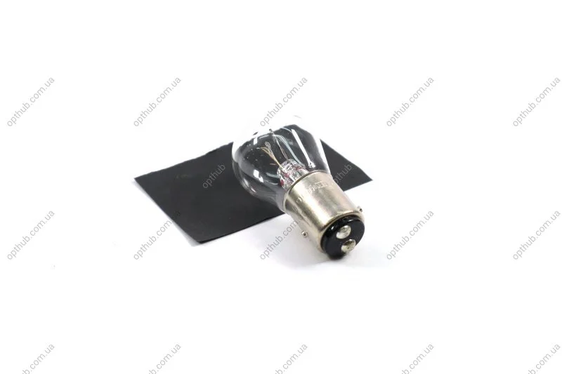 Лампа розжарювання P21/5W12V 21/5W BAY15d LongerLife EcoVision (вир-во Philips) PHILIPS 12499LLECOCP (фото 1)