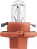 Лампа розжарювання BAX BX8,4d Orange 12V 1.1W PHILIPS 12624CP (фото 2)